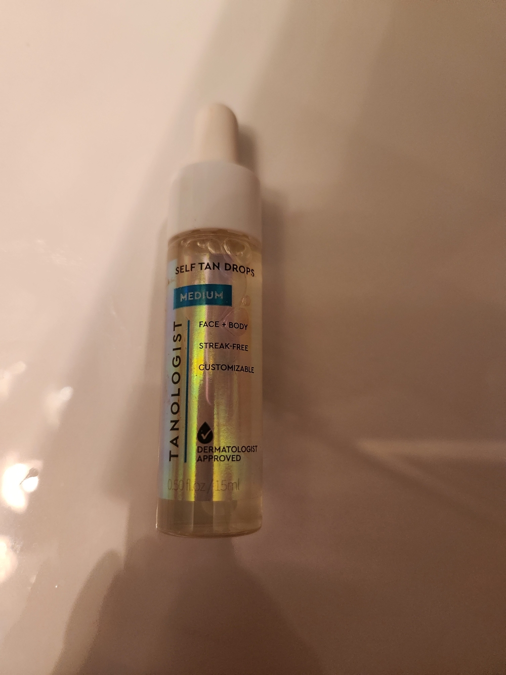 Tanologist Medium Self Tan Drops for Face & Body - Clear